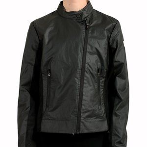 Scuderia Ferrari Women's Black Bomber Biker Jacket